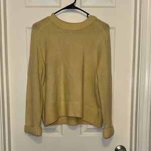 Abercrombie & Fitch Mustard Crew Neck Sweater